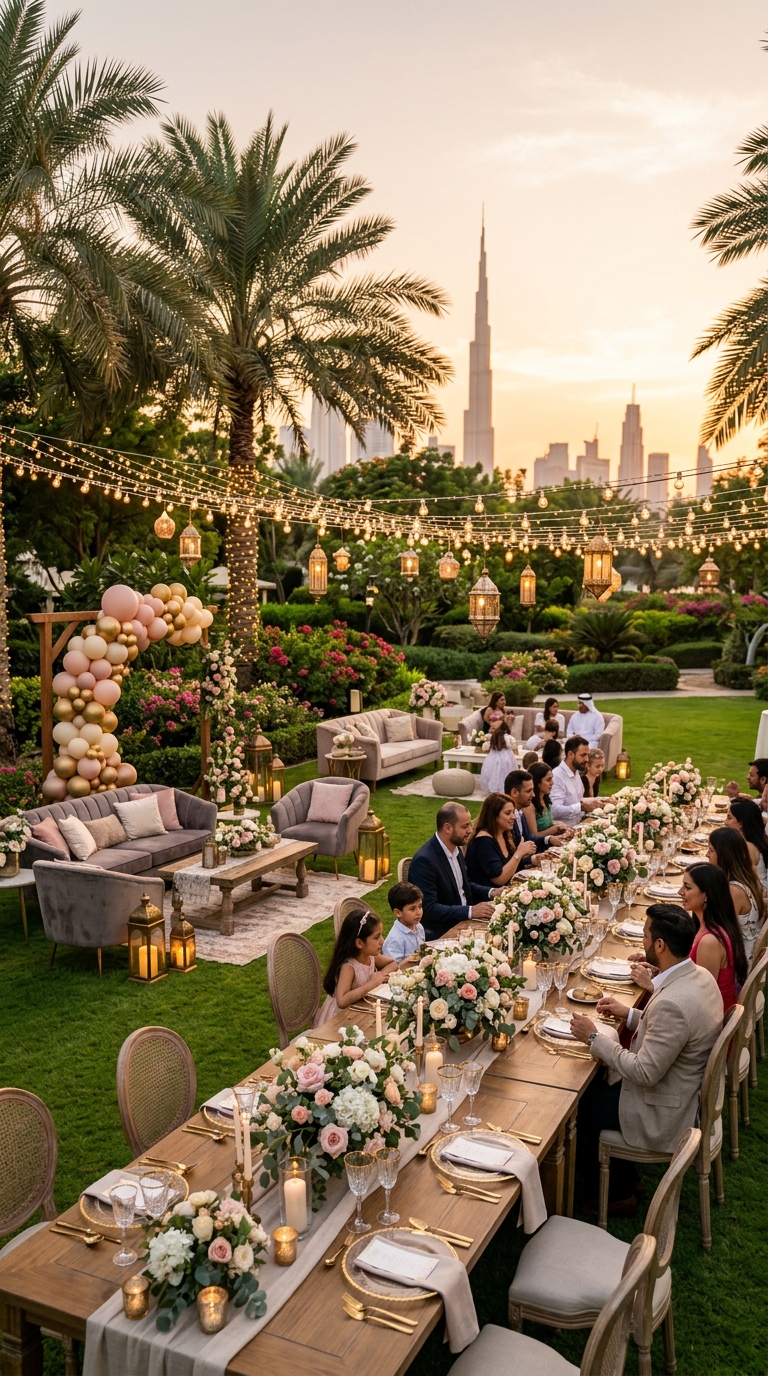 Garden Party Setup