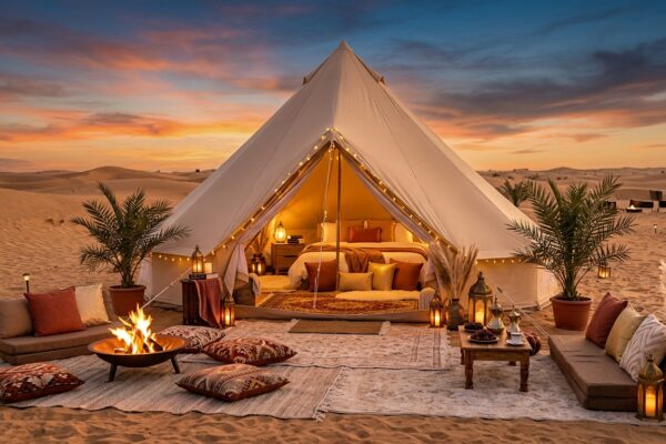 Luxury Bell Tent Glamping